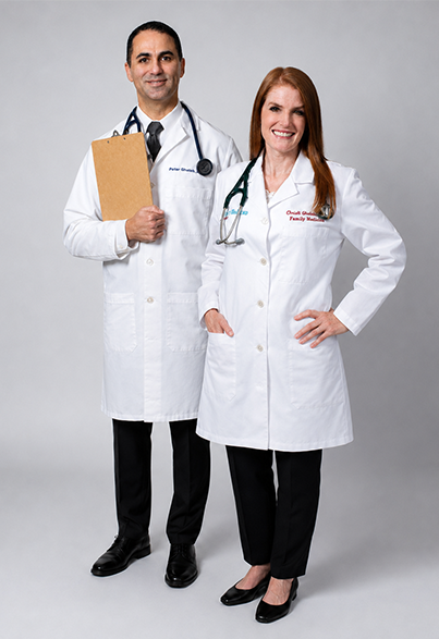 Dr. Pete and Dr. Christi Ghaleb